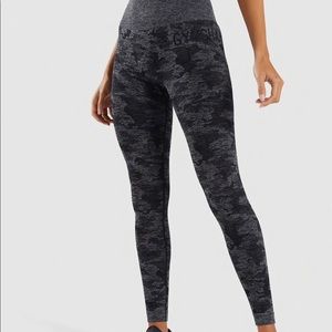 Gymshark Black Camo Leggings